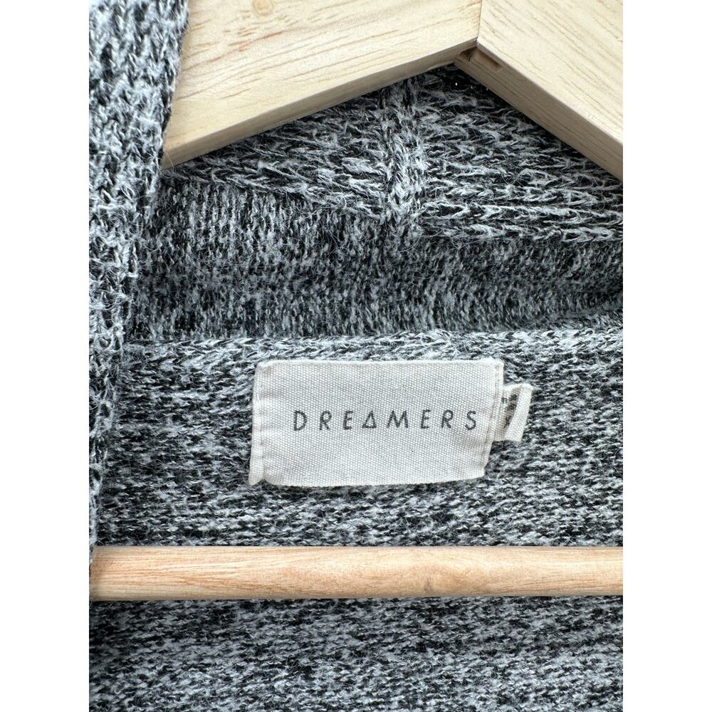 Dreamers Speckled Grey Long Sleeve Knit Cardigan Sweater Women's Size X-Small XS - Picture 5 of 8